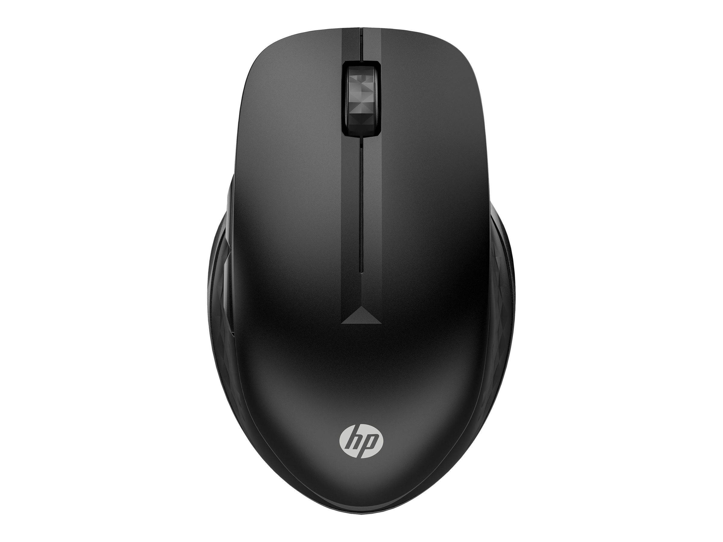 HP 430 - Maus - für mehrere Geräte - ergonomisch - rechts- und linkshändig - 5 Tasten - kabellos - Bluetooth 5.0, 2.4 GH