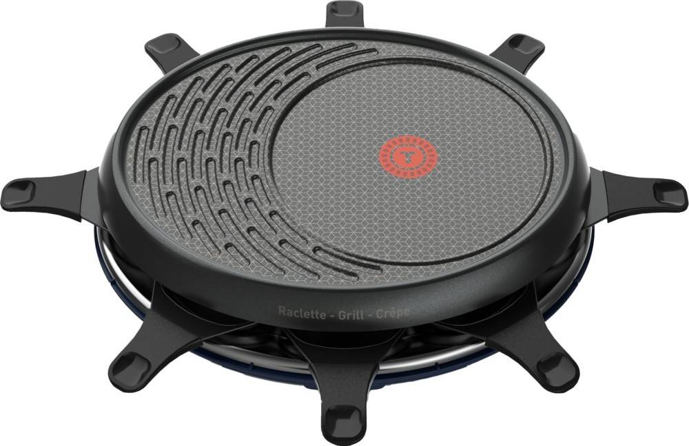 Tefal Raclette-Grill +Crepe RE 3104 sw/bl