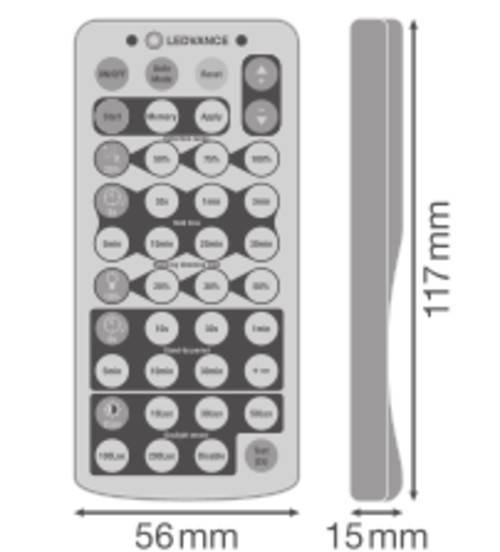 Ledvance Fernbedienung HBSENSORREM. CONTROL