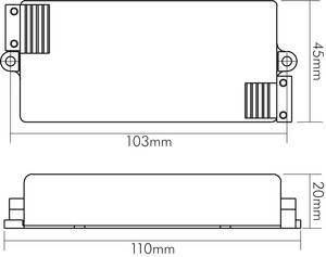Nobile LED-Betriebsgerät 350mA 8990153500