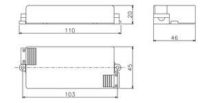 Nobile LED-Betriebsgerät 350mA 8999012350