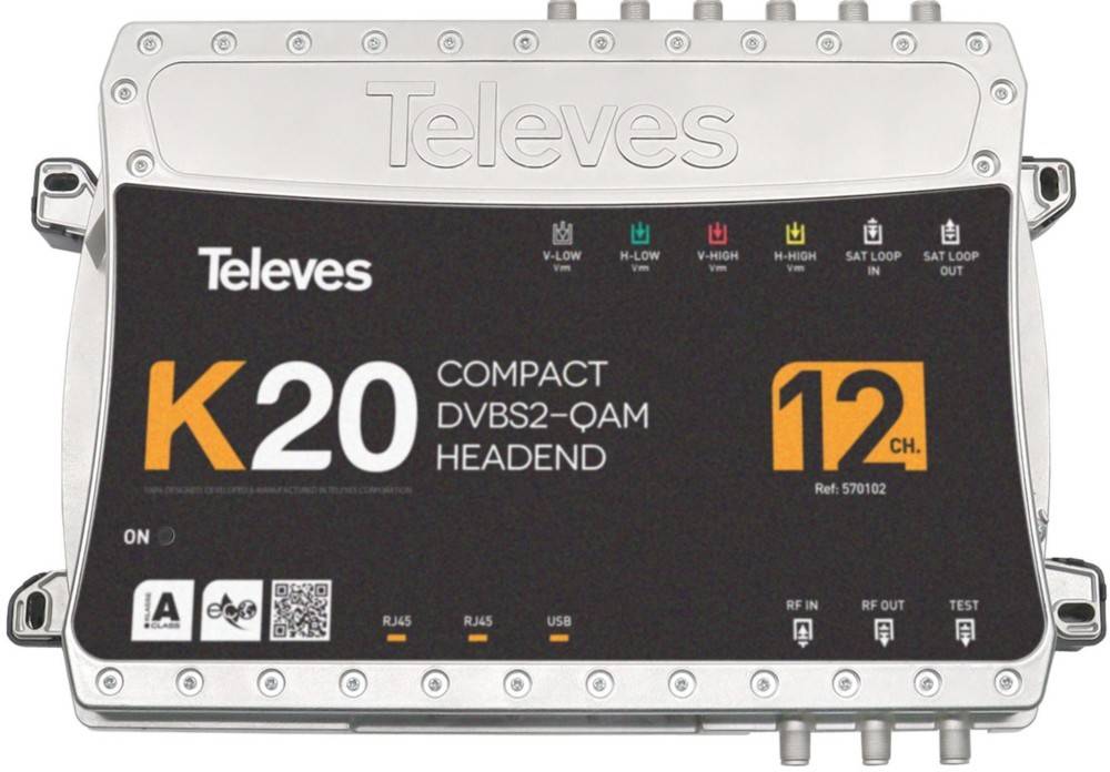 Televes Kompaktkopfstelle K20-12