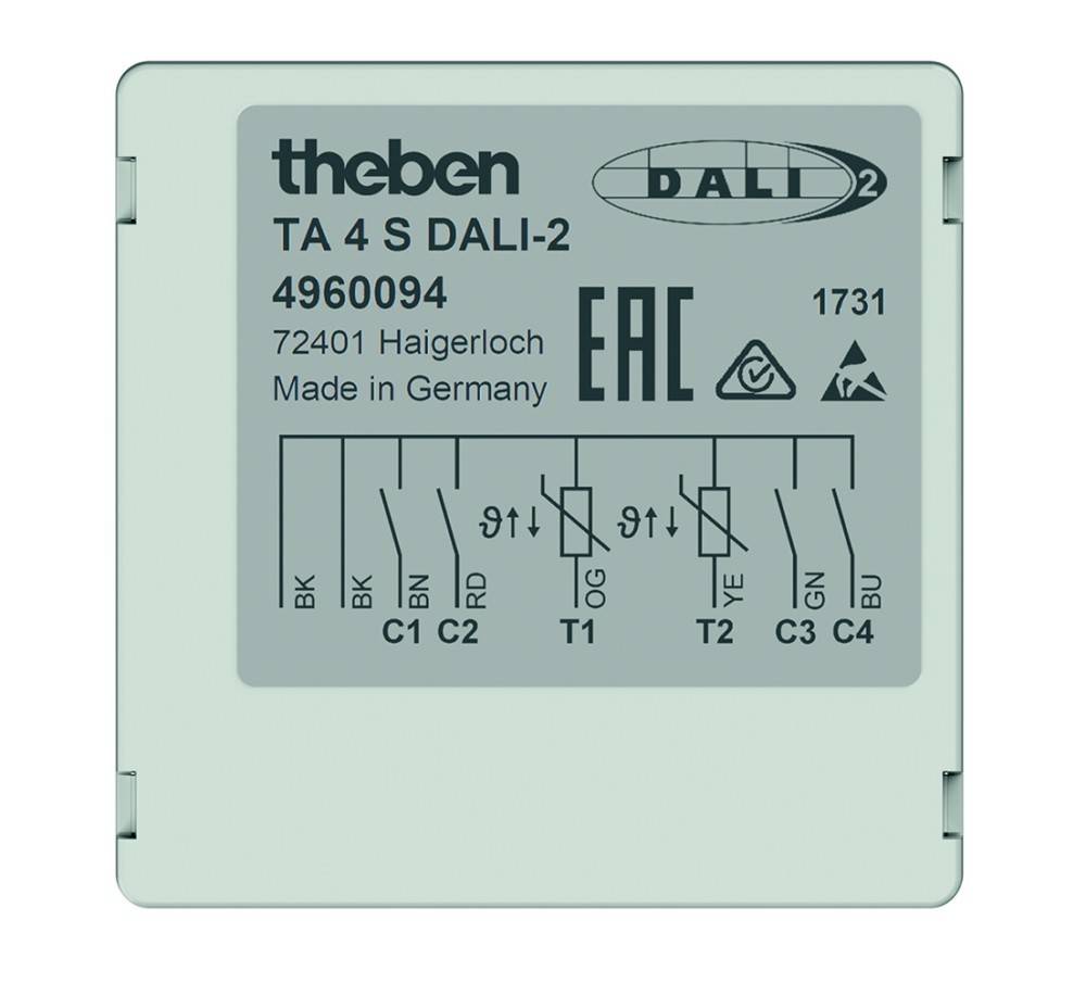 Theben Tasterschnittstelle TA 4 S DALI-2