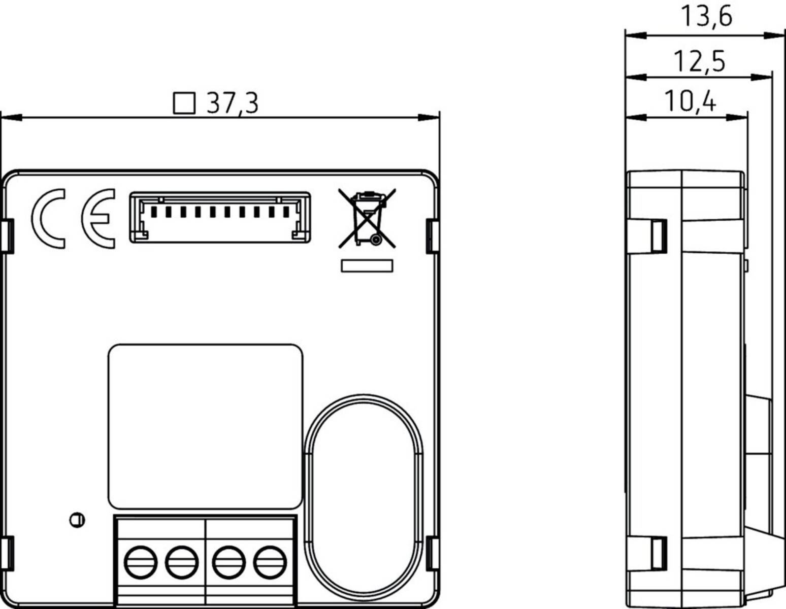 Theben Tasterschnittstelle TA 4 S DALI-2