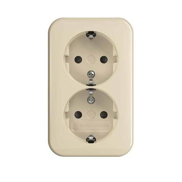 Busch-Jaeger SCHUKO-Doppelsteckdose 202 EAPB/11