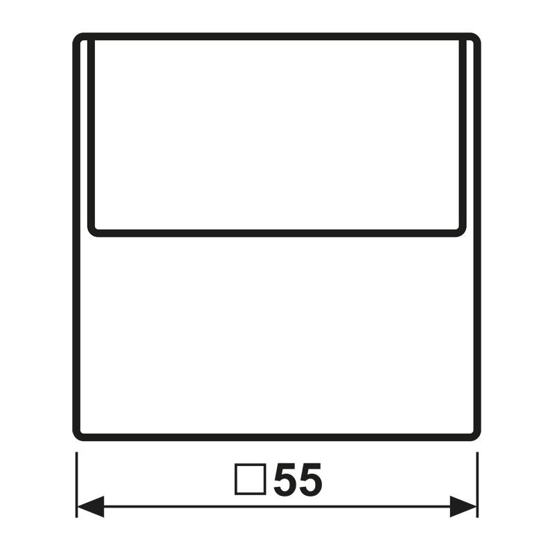 Jung Hotelcard-Schalter A 590 CARD SWM