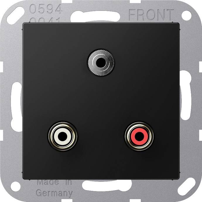 Jung Multimedia-Anschlusssystem MA A 1011 SWM