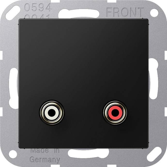 Jung Multimedia-Anschlusssystem MA A 1021 SWM