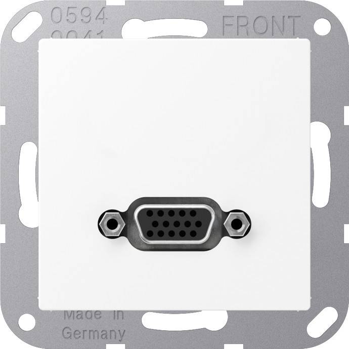 Jung Multimedia-Anschlusssystem MA A 1102 WWM