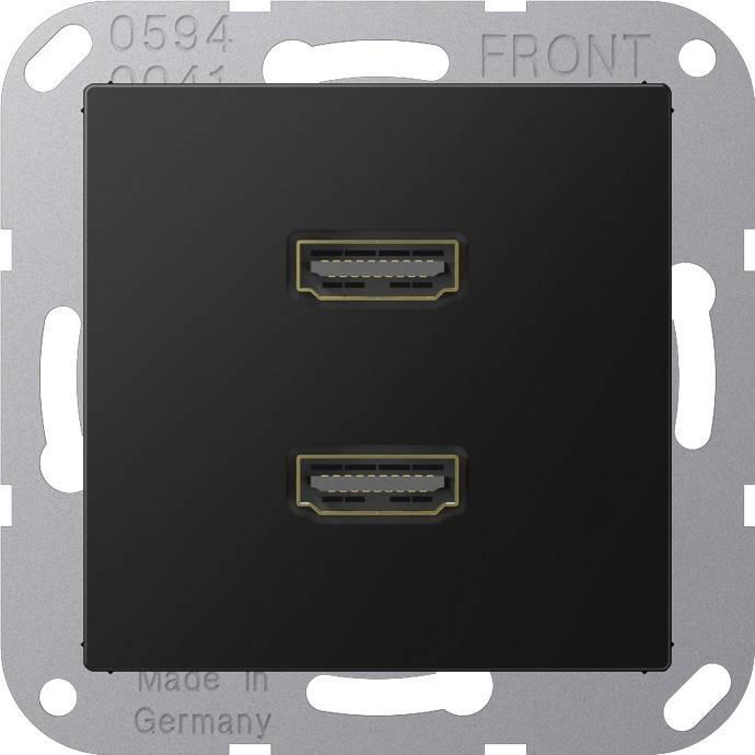 Jung Multimedia-Anschlusssystem MA A 1133 SWM