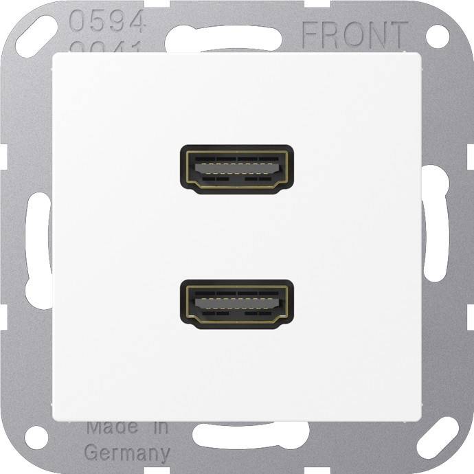 Jung Multimedia-Anschlusssystem MA A 1133 WWM