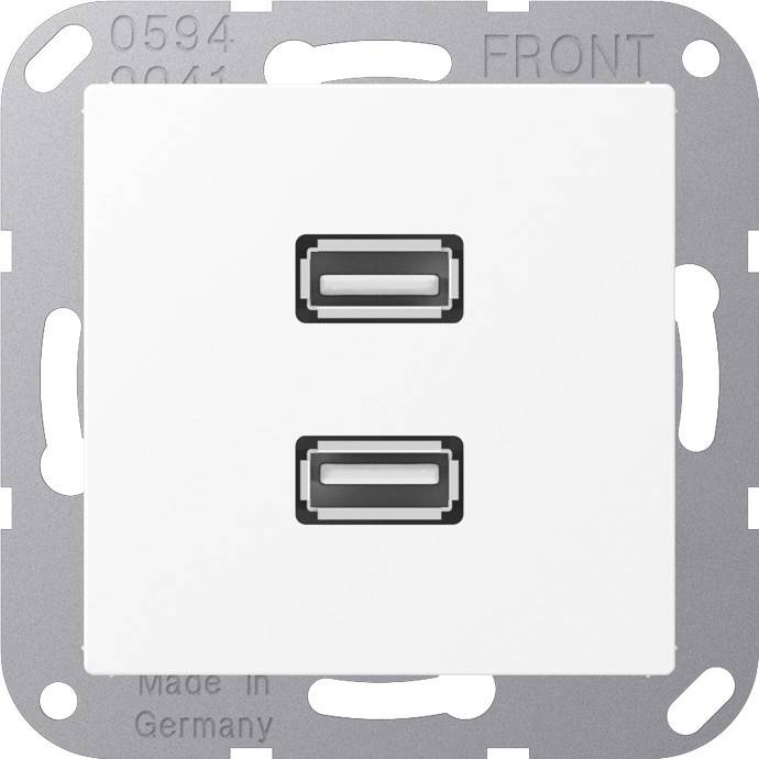 Jung Multimedia-Anschlusssystem MA A 1153 WWM