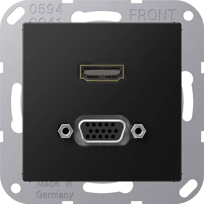 Jung Multimedia-Anschlusssystem MA A 1173 SWM