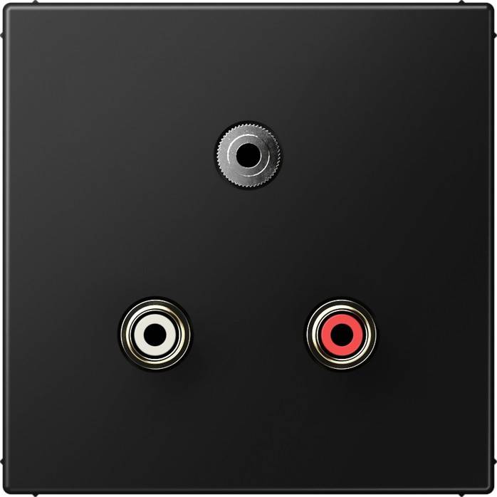 Jung Multimedia-Anschlusssystem MA LS 1011 SWM