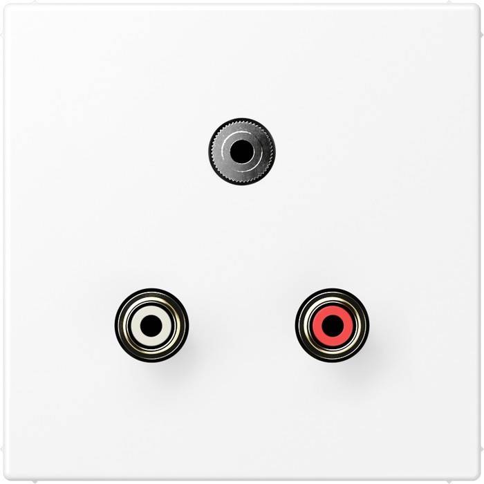 Jung Multimedia-Anschlusssystem MA LS 1011 WWM