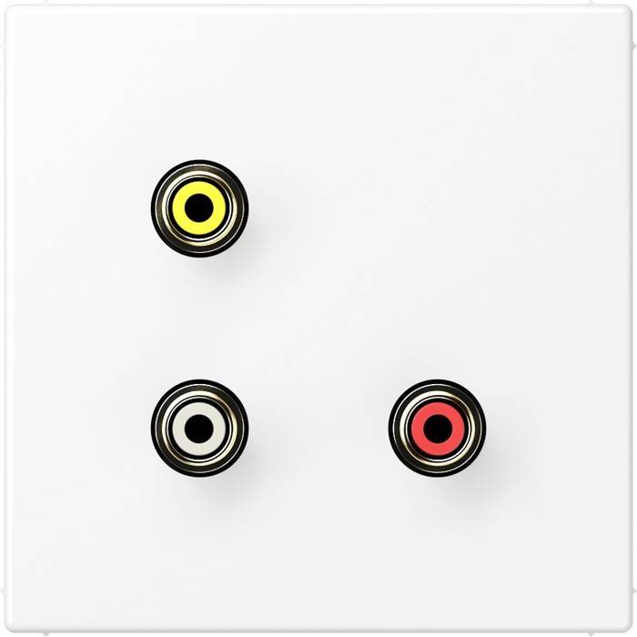 Jung Multimedia-Anschlusssystem MA LS 1031 WWM