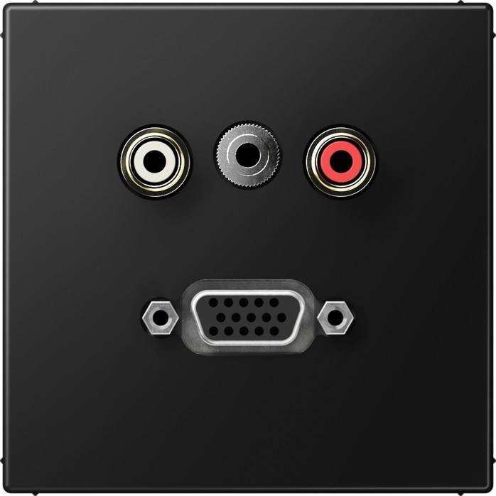 Jung Multimedia-Anschlusssystem MA LS 1072 SWM