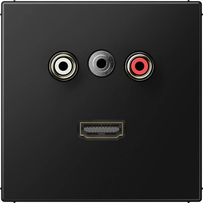 Jung Multimedia-Anschlusssystem MA LS 1082 SWM