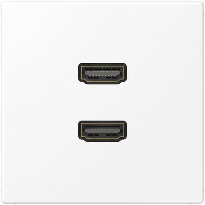 Jung Multimedia-Anschlusssystem MA LS 1133 WWM