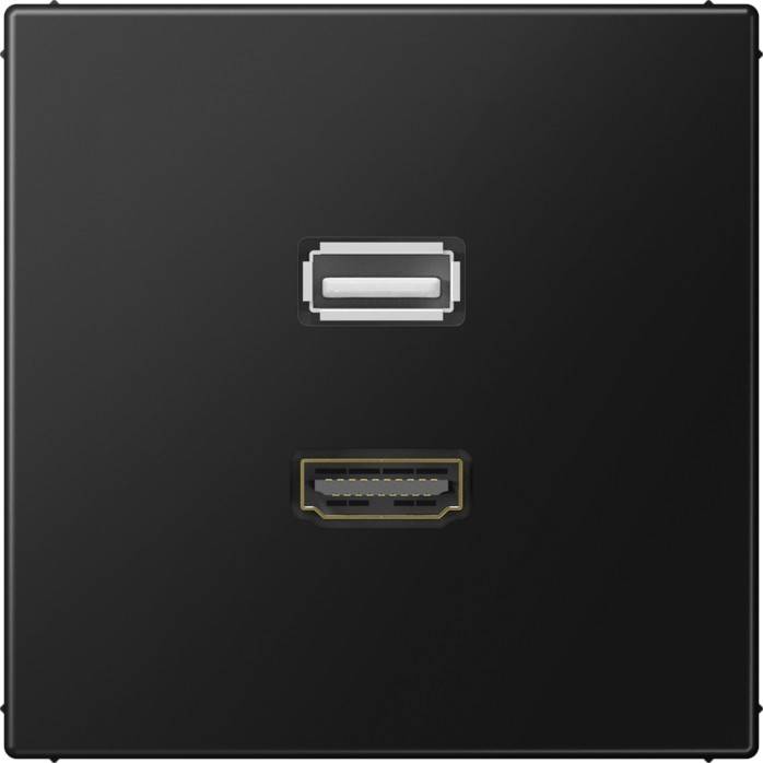 Jung Multimedia-Anschlusssystem MA LS 1163 SWM