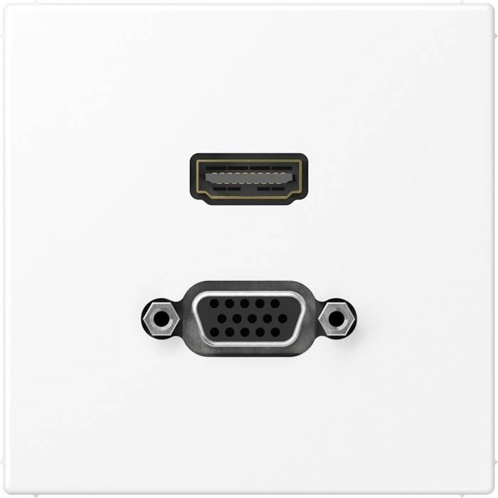 Jung Multimedia-Anschlusssystem MA LS 1173 WWM