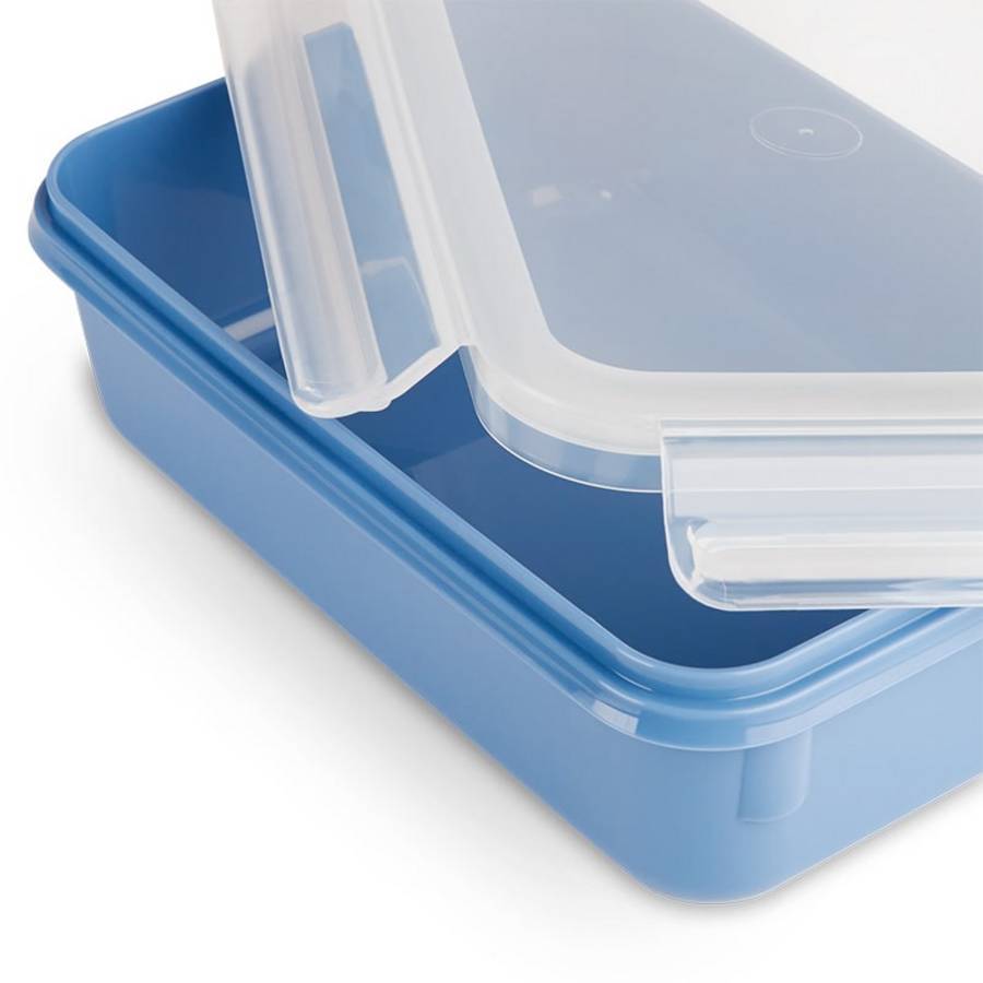 EMSA Clip & Close - Set - Rechteckig - Blau - Polypropylen (PP) - Thermoplastisches Elastomer (TPE) - Deutschland - 680 g