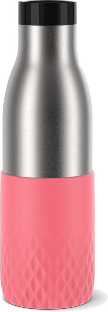 Emsa Trinkflasche BLUDROP sleeve Coral