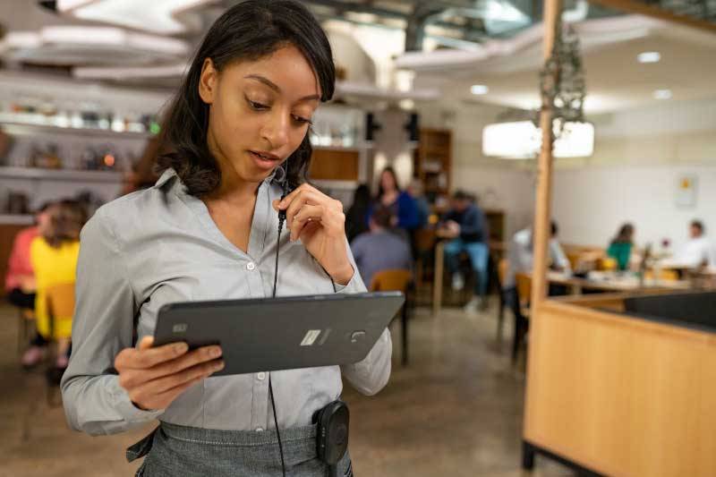 Motorola Ohrbügel mit langem Kabel für TLK110 CLP446e CLPe PMLN8077A PMLN8078A