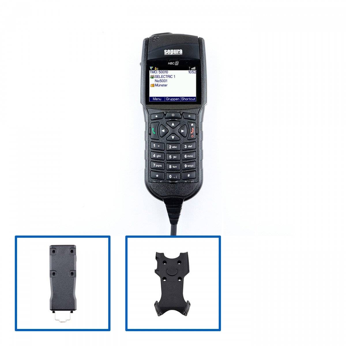SEPURA HBC-III Set Bedienhandapparat für Sepura SRG 41800025 41800025