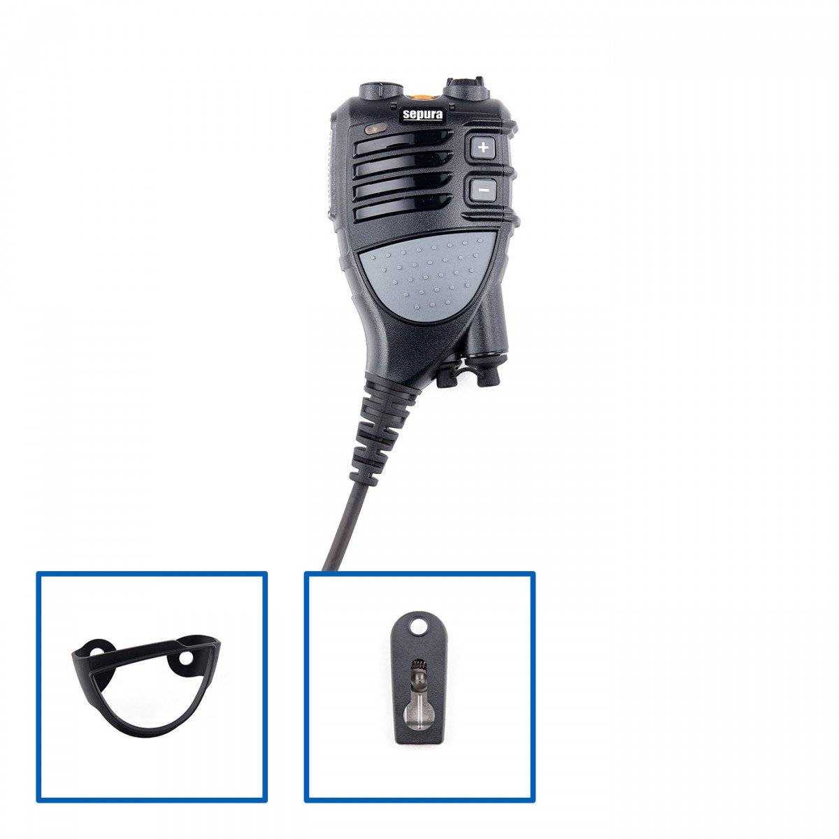 SEPURA OptiVo IP67 Lautsprecher-Mikrofon RSM für STP8/9000, SC20, SC21, 2x PTT, 3,5mm- und Nexus-Buchse B16758