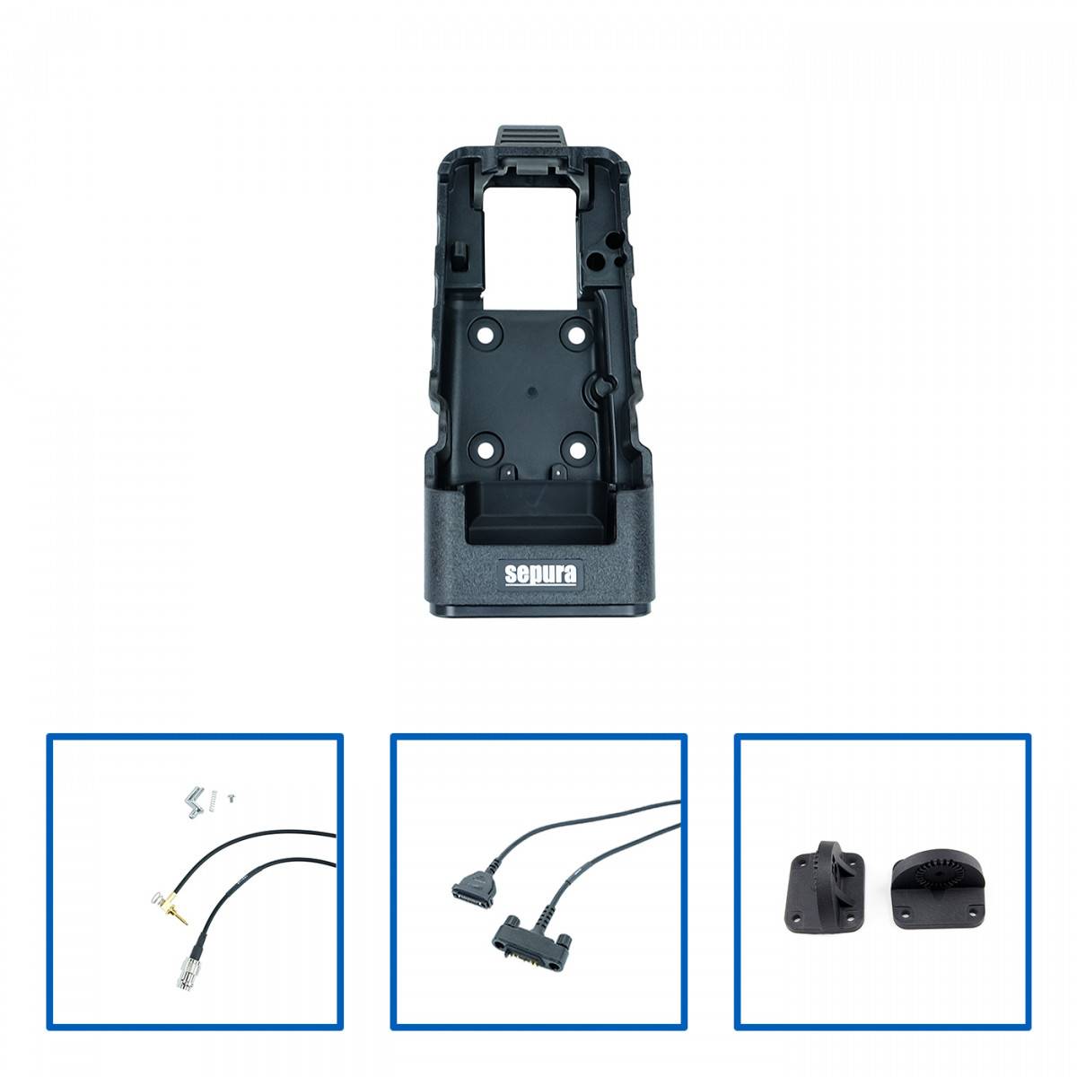 SEPURA SC21 Cradle für Car-Kit aktiv zum Anschluss an EIU der 2. Version 41800578