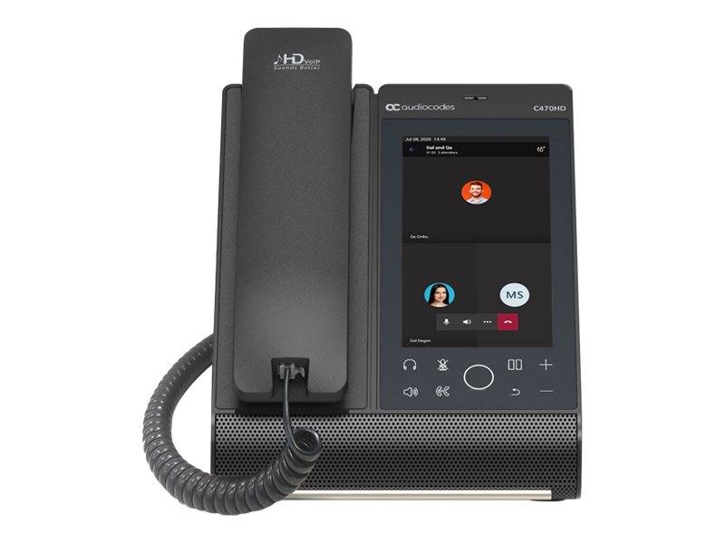 AudioCodes C470HD IP Phone - VoIP-Telefon - mit Bluetooth-Schnittstelle