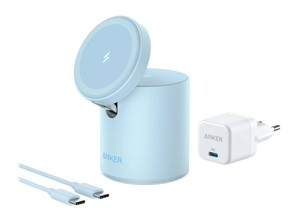 Anker MagGo - Kabelloses Ladegerät + AC-Netzteil