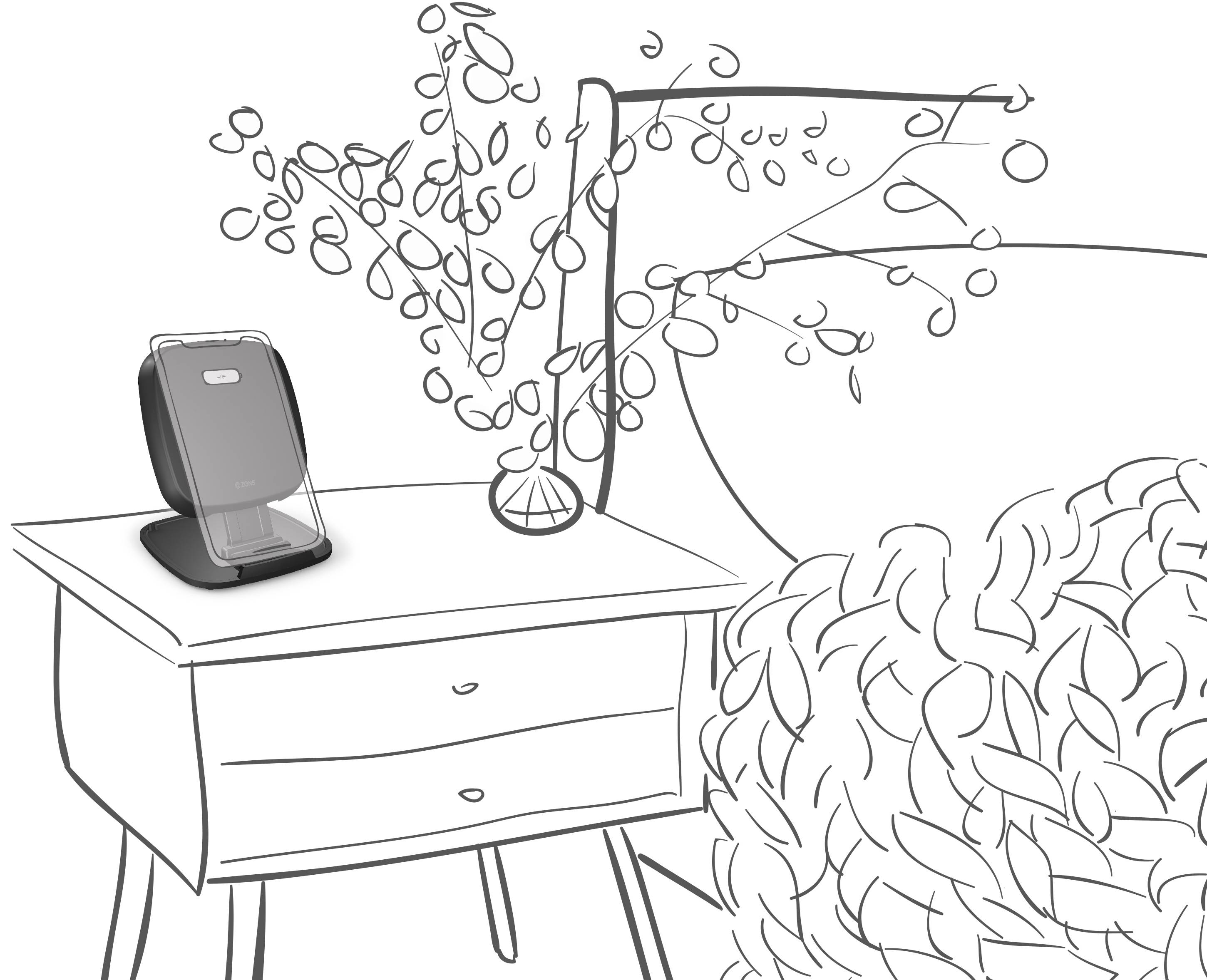 ZENS Fast Wireless Charger - Kabelloses Ladegerät