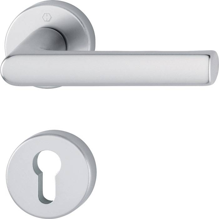 Rosettengrt.Hamburg 1700/42KB/42KBS Alu.F1 PZ DIN L/R HOPPE