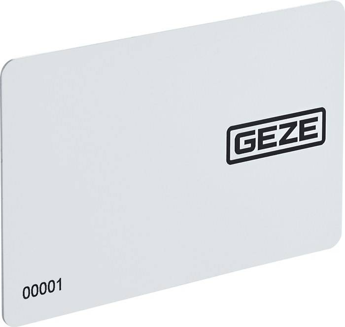 Zutrittskontrollsystem Ausweiskarte MIFARE DESFireEV2 weiß RFID-Transponderkarte