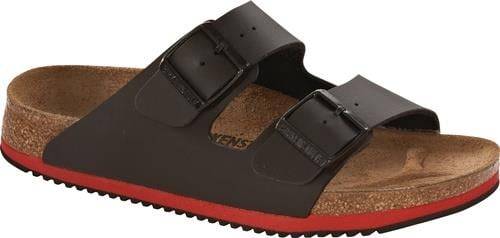 BIRKENSTOCK Sandale Arizona Super Grip Gr.44 schwarz Birko Flor DIN EN ISO 20347 - 230114-44