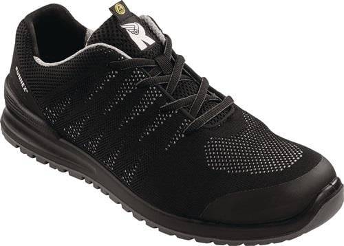 RUNNEX Sicherheitshalbschuh SportStar 5108 schwarz / grau S1P SRC ESD PES Gr. 40 - 5108-40