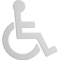 Symbol Barrierefrei 801.91B030 PA Farb-Nr.98 B.135mm H.150mm S.3mm HEWI Symbol Barrierefrei 801.91B030 PA Farb-Nr.98 B.135mm H.150mm S.3mm HEWI