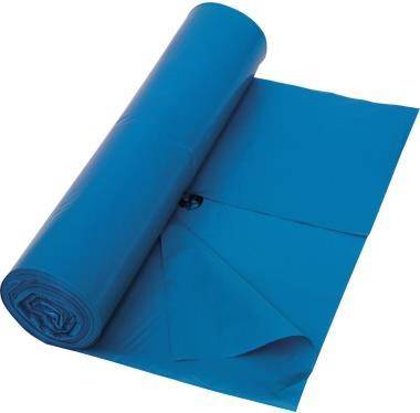 Müllsack TYP 60 120l 700x1100mm blau 25 St./Pack