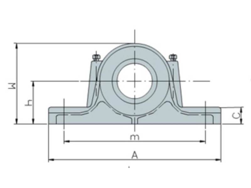 Gehäuselagereinsatz UC207