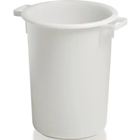 Kunststoffbehälter rd.50l HD-PE weiß D420xH540mm m.Außengriff CRAEMER Kunststoffbehälter rd.50l HD-PE weiß D420xH540mm m.Außengriff CRAEMER