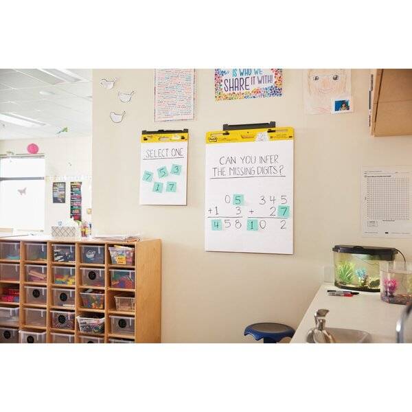 Flipchart Super Sticky Mini Meeting Chart 38,1x45,7cm 20 Blatt
