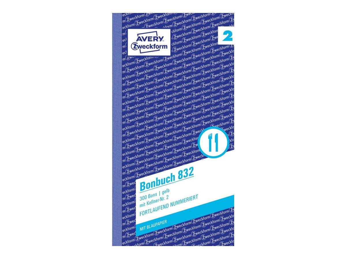 Avery Zweckform Kellner-Nr. 2 - Quittungsblock