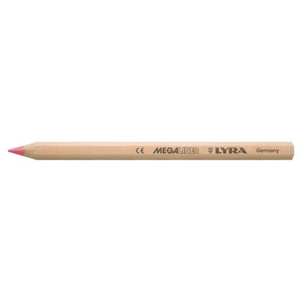 Trockentextmarker Megaliner 3960328 leuchtrosa