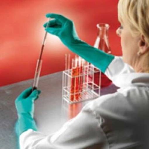 Ansell Handschuh 92-605 Gr.6,5-7 TOUCH N TUFF,Nitril, grün