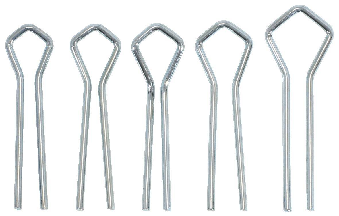 KS TOOLS Satz Bgeleinstze fr Einzieher fr Scheibenkeder