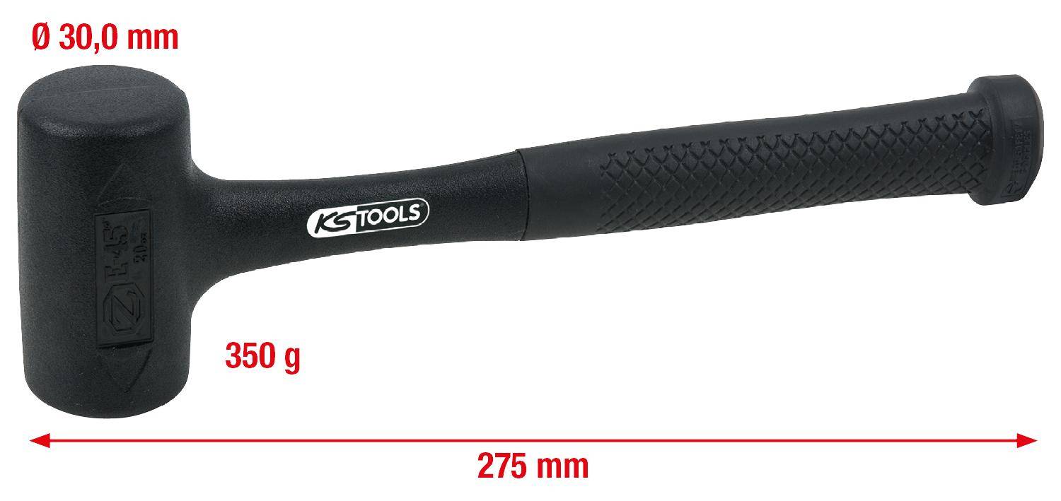 KS TOOLS Rckschlagfreier Schonhammer, 500g