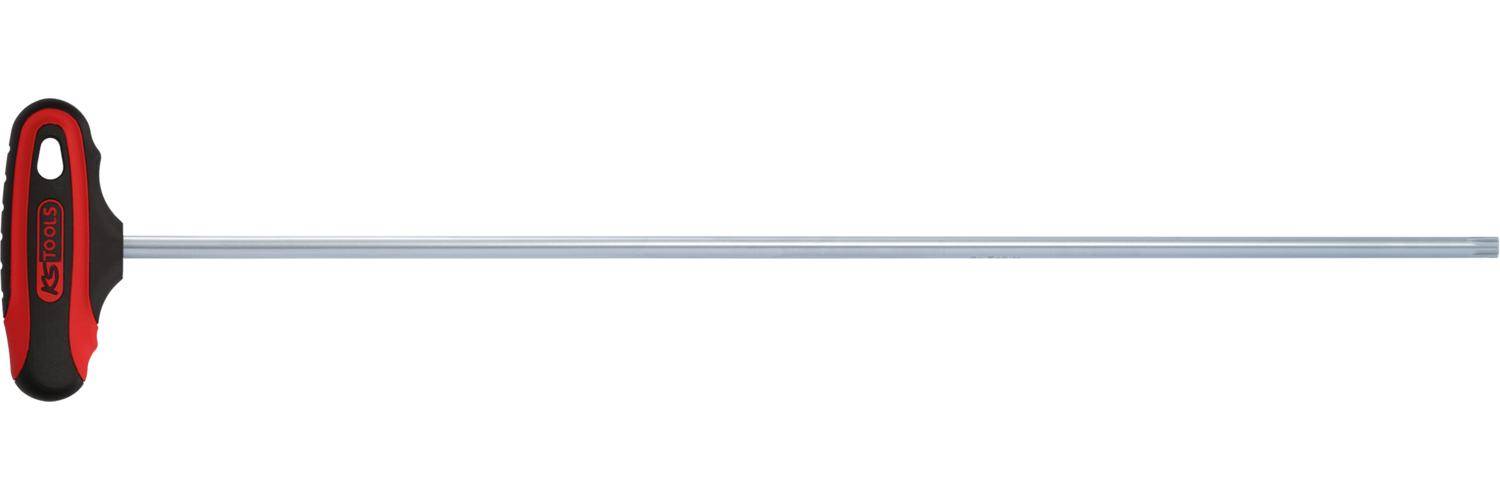 KS TOOLS ERGOTORQUEplus T-Griff RIBE Profil, extra lang, 5 mm