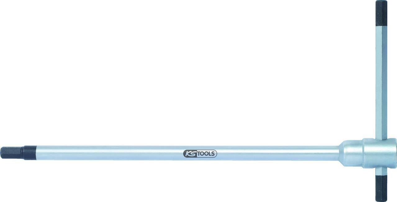 KS TOOLS 3-Wege T-Griff-Innensechskant-Schlüssel, 6,0 mm (158.5106)